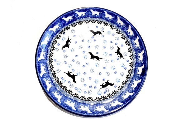 Bunzlau Gebaksbordje 2151X Teckel Gebaksbordjes Bunzlau Gebaksbordje 2151X Teckel Gebaksbordjes